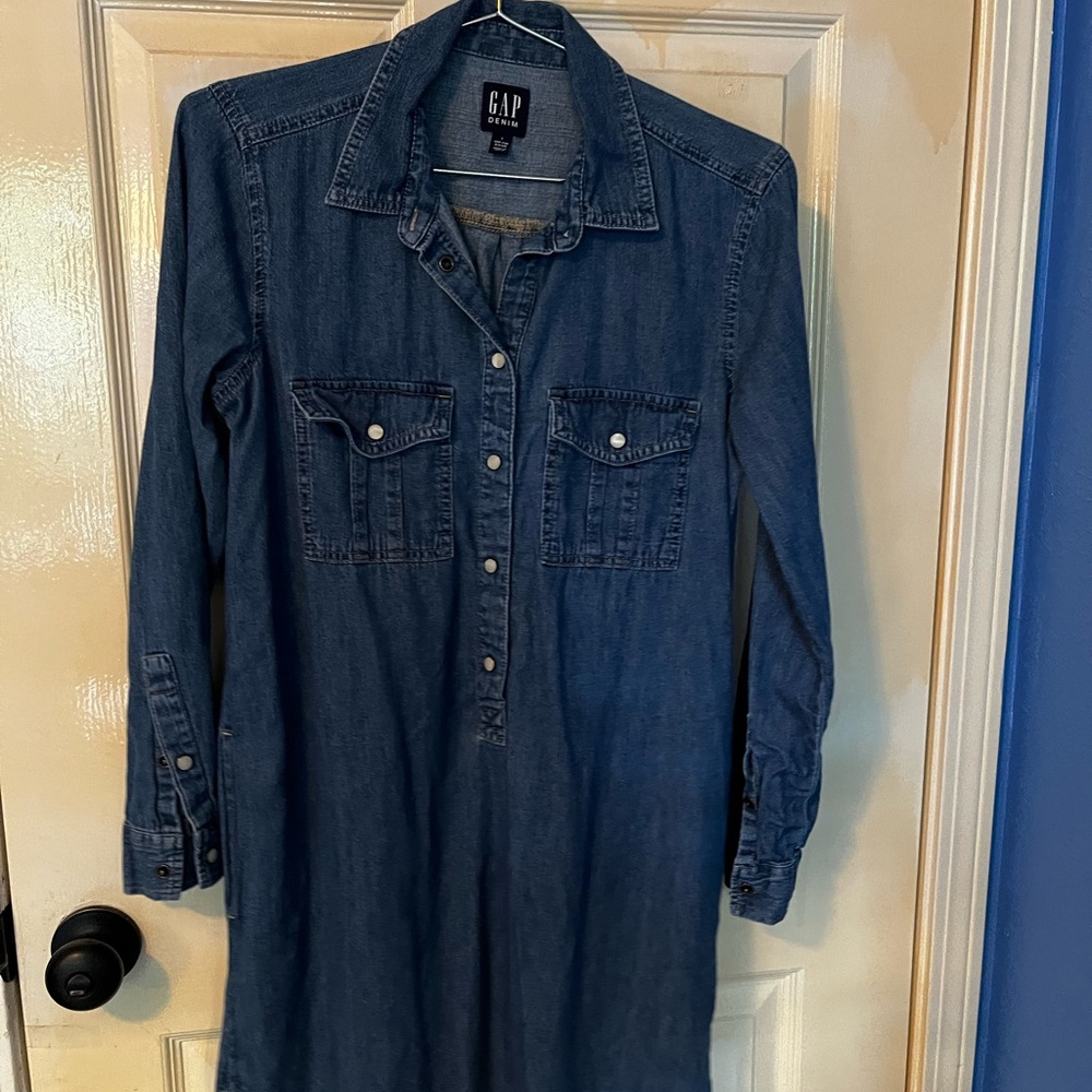 Gap denim dress